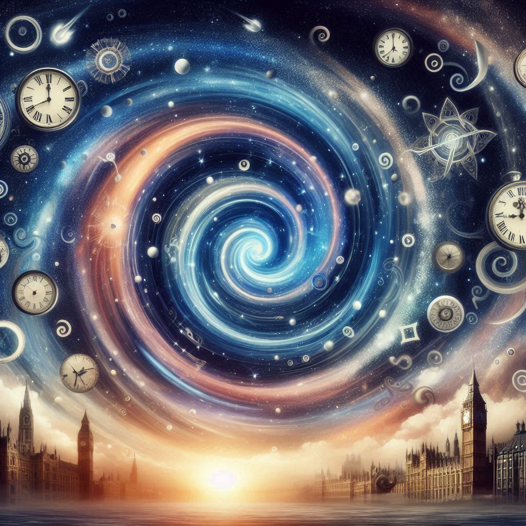 This showcases time travel adventures.